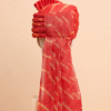 Red Feta Wedding Barati Safa Pagdi Turban | Traditional Indian Guest Wedding Accessory