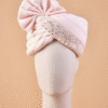 Safawala Light Pink Embroidered Barati Safa Feta Pagdi | Guest Turban Wedding Accessory