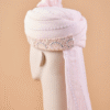 Safawala Light Pink Embroidered Barati Safa Feta Pagdi | Guest Turban Wedding Accessory