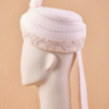 Safawala Light Pink Embroidered Barati Safa Feta Pagdi | Guest Turban Wedding Accessory