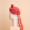 Safawala Red Wedding Barati Safa Feta Pagdi | Guest Turban Wedding Accessory