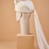 Off-White Wedding Barati Safa Pagdi Turban