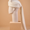 Off-White Wedding Barati Safa Pagdi Turban