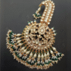 Safawala Kundan Floral Multicolor Pearl Drop Kalgi Royal Pin | Groom Turban Pagdi Sherwani Wedding Accessory