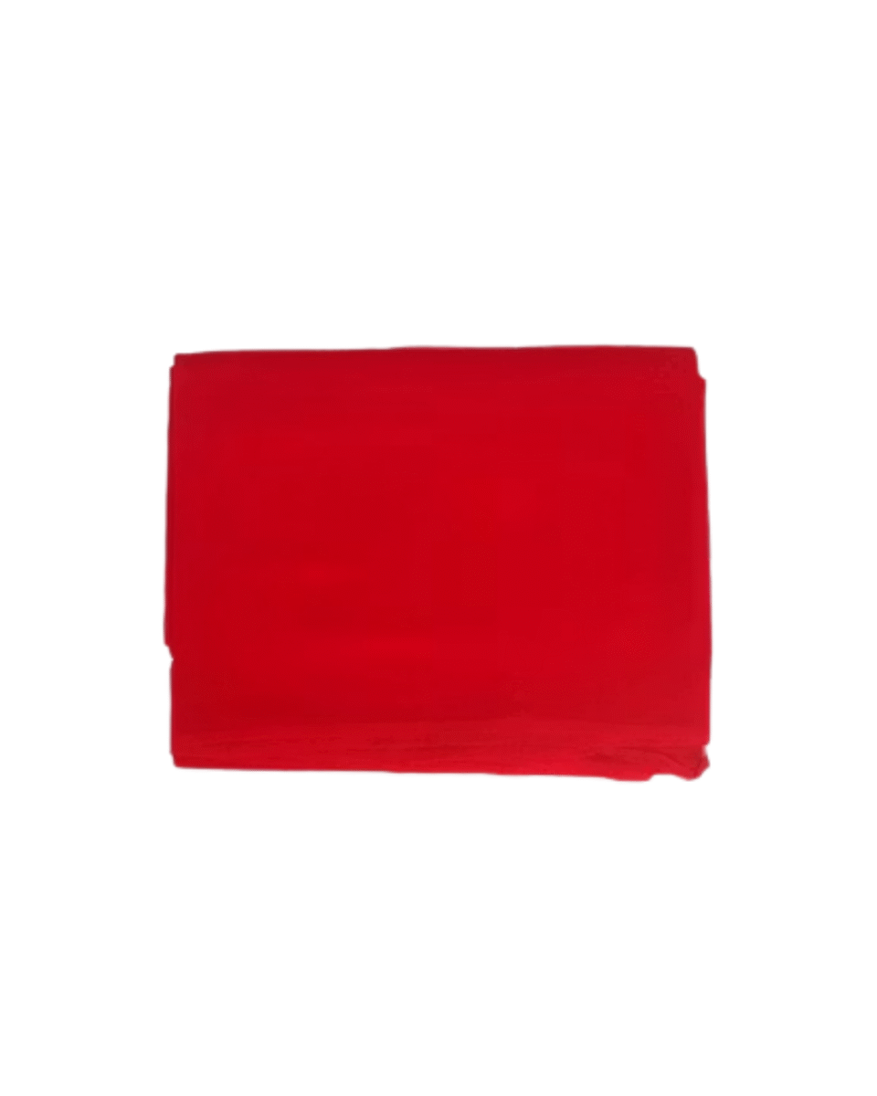Safawala Red Solid Safa Cloth | Traditional Indian Wedding Fabric