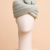 Sage Green Feta Wedding Barati Safa Pagdi Turban | Traditional Indian Guest Wedding Accessory